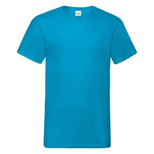 Blue Men's T-shirt Valueweight V-Neck Fruit of the Loom