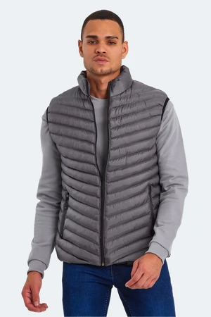 Slazenger HENA KTN Mens Waistcoat Dark Gray