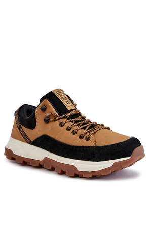 Sneakers da uomo BIG STAR SHOES Camel Brown