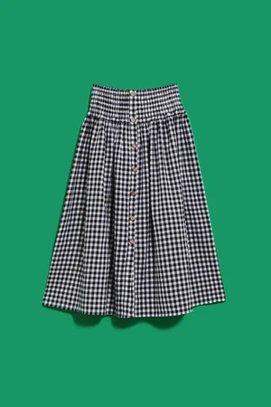 SKIRT L-SC-4018 BÍLÁ_ČERNÁ