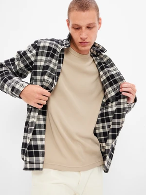 GAP Flannel plaid shirt organic - Men