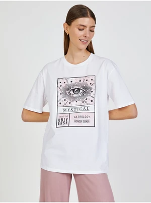 White Oversize T-Shirt T-Shirt TALLY WEiJL - Women