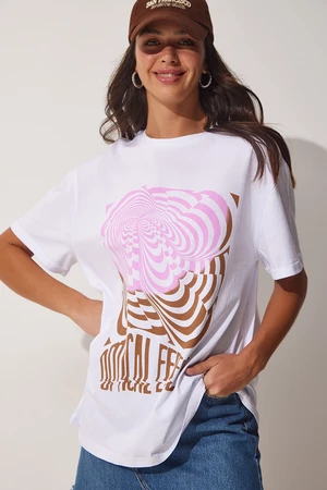 T-shirt da donna Happiness İstanbul