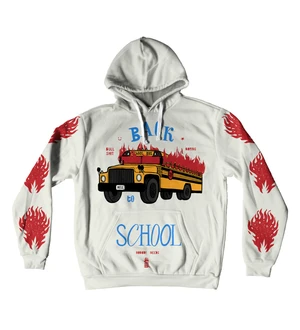 Mr. GUGU & Miss GO Man's Hoodie OVS-M 2394