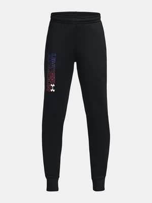 Under Armour Sweatpants UA Armour Fleece Graphic Jgr-BLK - Boys