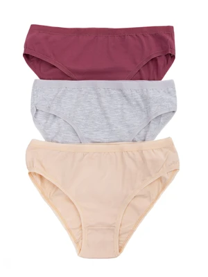 Women's cotton panties 3-pack