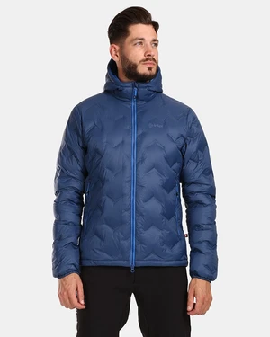 Men's down jacket Kilpi ALBERT-M Dark blue