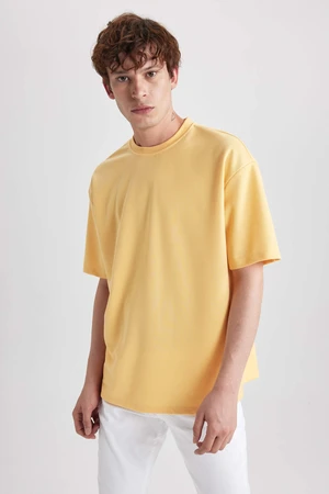 DEFACTO Oversize Fit Crew Neck T-Shirt