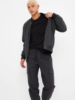 Black men's bomber jacket GAP