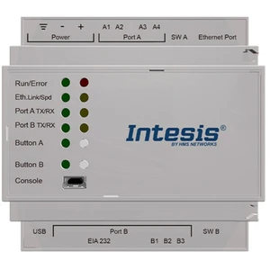 Intesis INBACMBM6000000 Modbus/BACnet brána RS-485, Ethernet    24 V/DC 1 ks