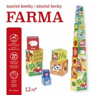 Naučné kostky / Náučné kocky - Farma