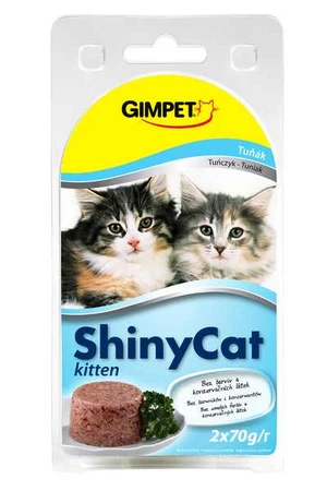 Shiny Cat konzerva Junior Tuniak 2×70g