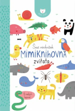 6 miniknížek - Mimiknihovna zvířat