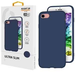 Silikonové pouzdro ALIGATOR Ultra Slim pro Apple iPhone 12 Pro Max, modrá