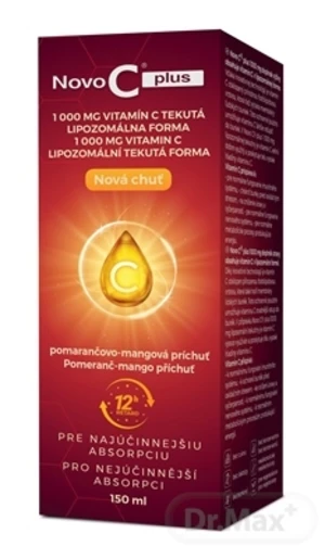 Novo C plus LIPOZOMÁLNY TEKUTÝ VITAMÍN C 1000 mg