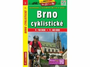 Brno cyklistické 1:18 000, 1: 40 000