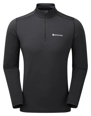 Tričko Thermo Zip Neck Dart Montane® – Čierna (Farba: Čierna, Veľkosť: S)