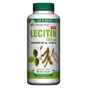 BIO PHARMA Lecitin Forte 1325 mg 90+45 tobolek