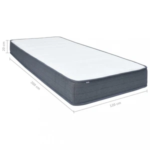 Matrace na postel boxspring Dekorhome 120x200 cm