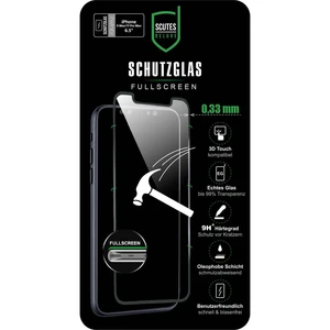 Scutes Deluxe 3D ochranné sklo na displej smartfónu Vhodné pre: iPhone 11 Pro Max, iPhone XS Max 1 ks