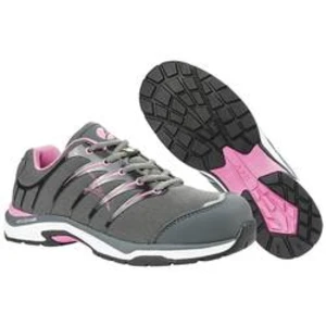 Bezpečnostní obuv ESD S1P Albatros TWIST PINK WNS LOW ESD HRO SRC 645200-37, vel.: 37, šedá, růžová, 1 pár