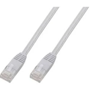 Síťový kabel RJ45 Digitus DK-1511-020F/WH, CAT 5e, U/UTP, 2.00 m, bílá