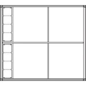 Ritto by Schneider 1554670, 15546/70, (š x v x h) 937 x 841 x 145 mm, bílá