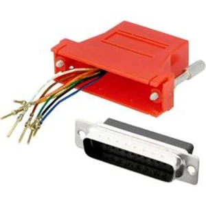 D-SUB adaptér D-SUB zástrčka 25pólová - RJ45 zásuvka 8p8c encitech DA25-PMJ8-K-R-RC 1 ks