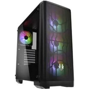 Pouzdro midi tower Bitfenix Nova Mesh TG A-RGB, černá