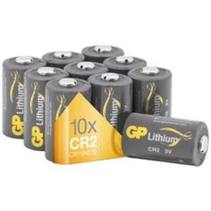 Lithiová fotobaterie CR 2 GP Batteries GPCR2, 3 V, 10 ks