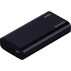 Powerbanka Verico Power Pro PD, Li-Pol 20000 mAh, černá