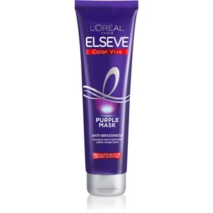 L’Oréal Paris Elseve Color-Vive Purple vyživující maska pro blond a melírované vlasy 150 ml