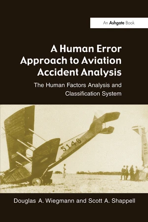 A Human Error Approach to Aviation Accident Analysis