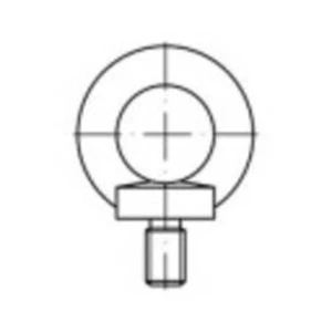 Závěsné šrouby TOOLCRAFT 109354, N/A, M56, ocel, 1 ks