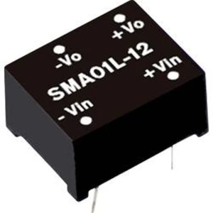 DC/DC měnič MeanWell SMA01L-09, 9 V/DC 110 mA, 1 W