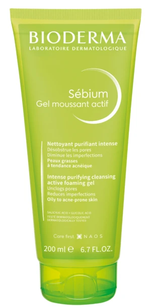 Bioderma Sébium Gel moussant ACTIF