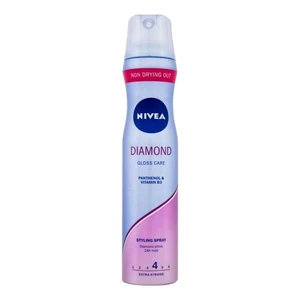 Nivea Diamond Gloss Care 250 ml lak na vlasy pre ženy