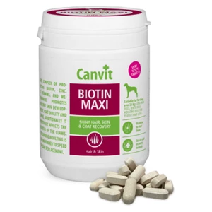 CANVIT Biotin Maxi ochutené pre psov 500 g