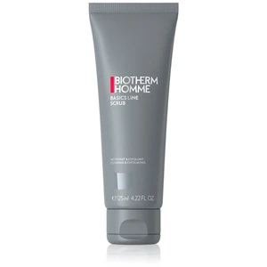 Biotherm Homme Basics Line peelingový čistiaci gél pre mužov 125 ml