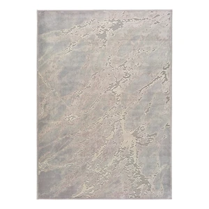 Sivo-béžový koberec z viskózy Universal Margot Marble, 60 x 110 cm