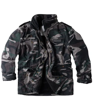 Bunda SURPLUS® Paratrooper Winter – Black Camo  (Barva: Black Camo , Velikost: XL)