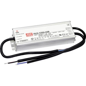 Mean Well HLG-120H-42B LED driver, napájací zdroj pre LED  konštantné napätie, konštantný prúd 121 W 2.9 A 21 - 42 V/DC