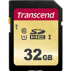 Transcend Premium 500S pamäťová karta SDHC 32 GB Class 10, UHS-I, UHS-Class 1