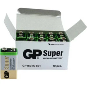 GP Batteries GP1604A /  6LR61 9 V batéria alkalicko-mangánová  9 V 10 ks