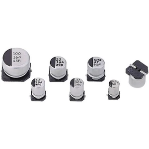 Weltron  elektrolytický kondenzátor SMD   1 µF 50 V/DC 20 % (Ø x v) 4 mm x 6 mm 1 ks