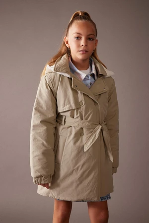 DEFACTO Hooded Raincoat