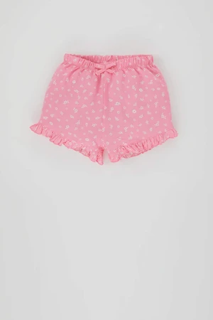 DEFACTO Baby Girl Regular Fit Floral Shorts