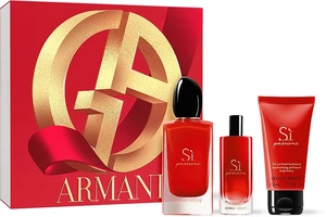 Giorgio Armani Sì Passione – EDP 100 ml + telové mlieko 50 ml + EDP 15 ml