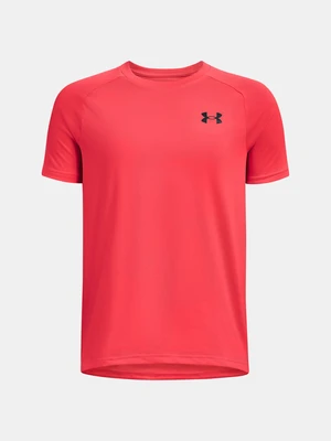 Under Armour Tričko UA Tech 2.0 SS-RED - Kluci