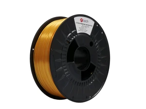 Tisková struna (filament), 3DF-P-SPLA1.75-1023, C-TECH PREMIUM LINE, Silk PLA, dopravní žlutá, RAL1023, 1,75mm, 1kg